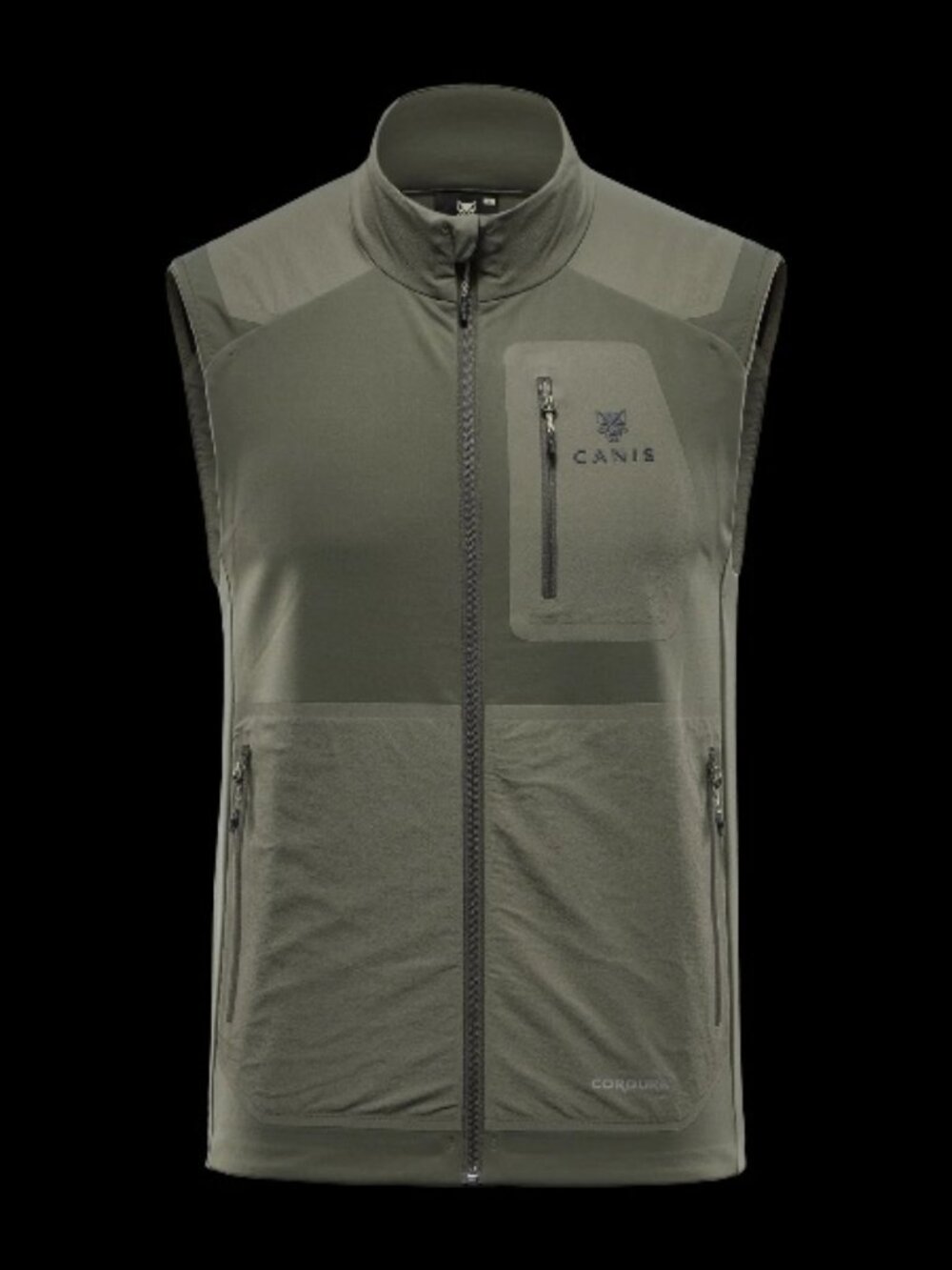 Canis Altai Vest Hunting Fishing Jacket Mens XL (Large) Athletic Wind Rain Green